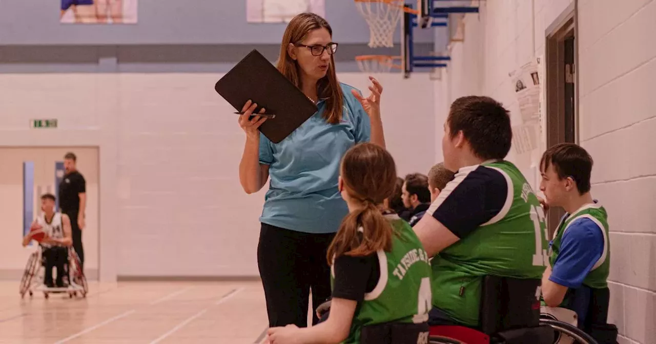 West Lothian wheelchair basketball coach is recognised for achievements