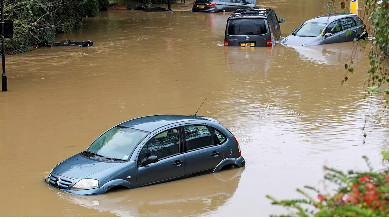 Flood-hit Isle of Wight braces for MORE downpours as Met Office issues yellow warning after island...