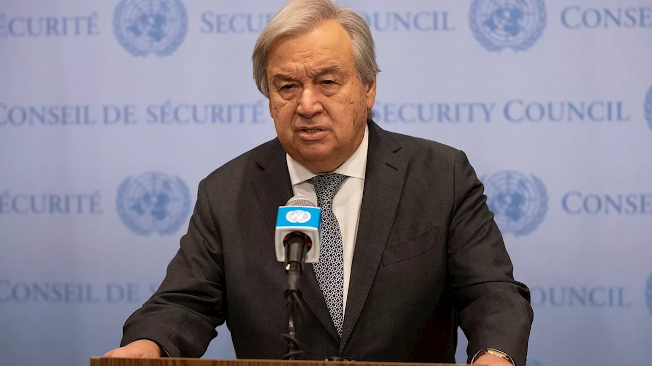 Israel refuses to grant visas to UN officials after Secretary General Antonio Guterres sparks...