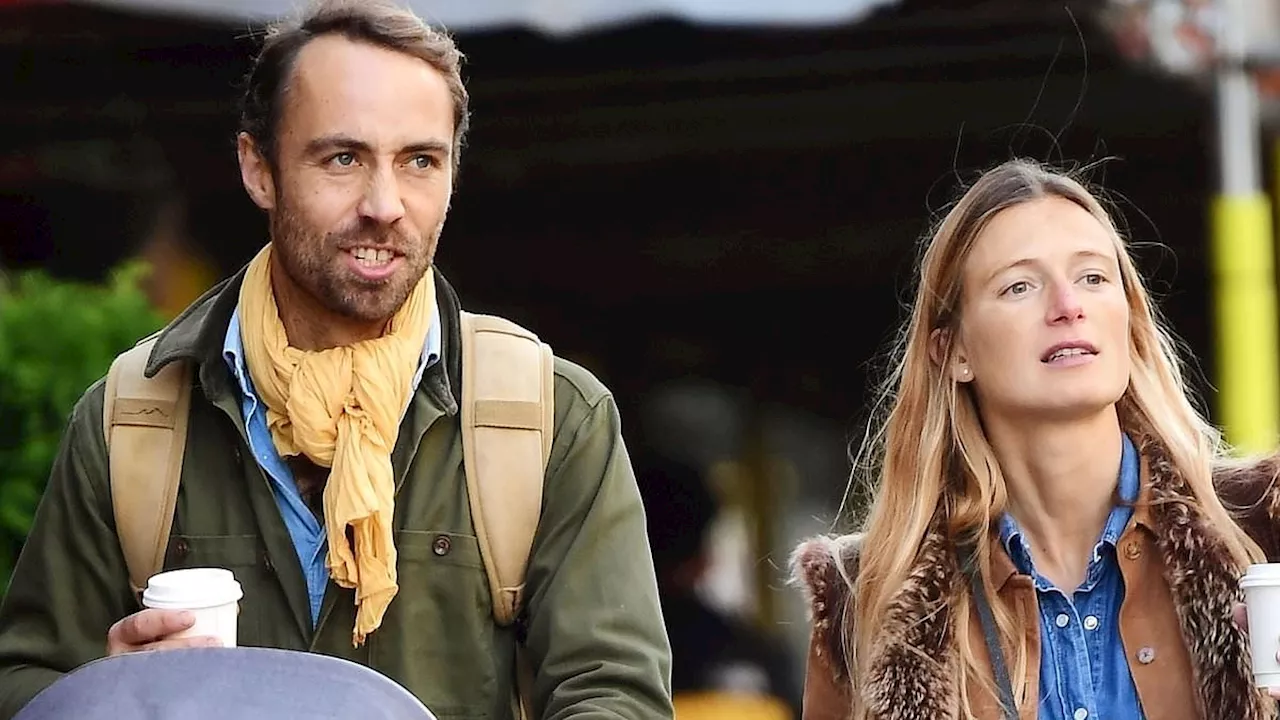 James Middleton welcomes first child! Kate's brother and his wife Alizee Thevenet are spotted...