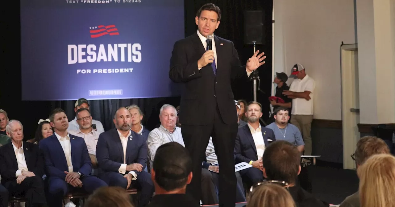 DeSantis says China is using Israel-Hamas war to dethrone the US ahead of major speech