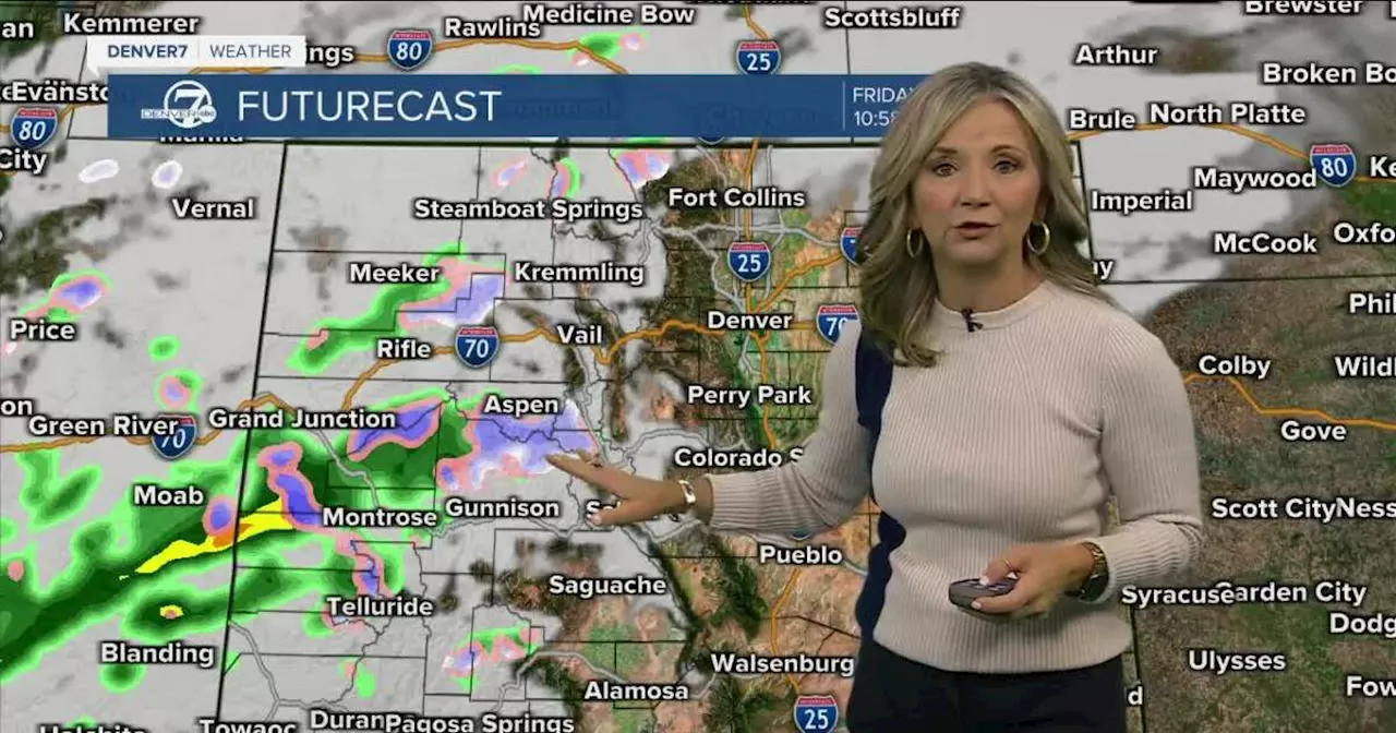 Denver's first snow of the season expected this weekend