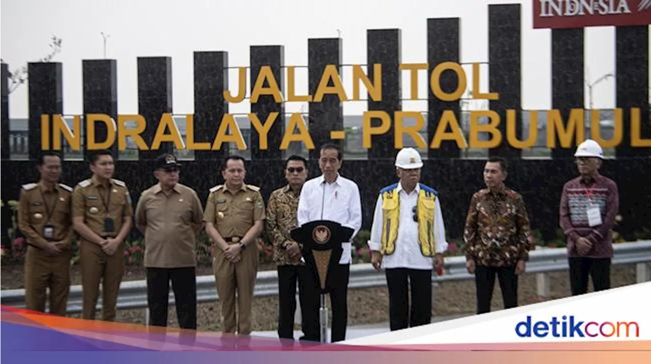 Presiden Jokowi Resmikan Tol Simpang Indralaya-Prabumulih