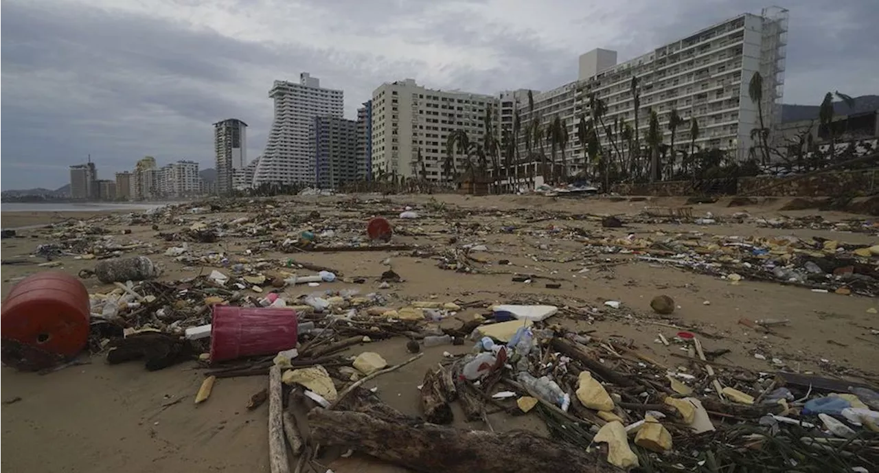 Huracán “Otis” afectó 80% de hoteles en Acapulco, reporta la gobernadora de Guerrero