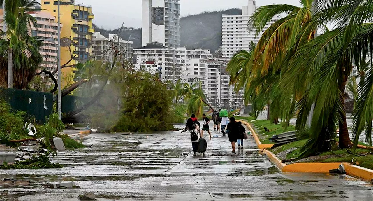 Huracán “Otis”: AMLO agradece ayuda de gobiernos de EU y de Cuba ante devastación en Acapulco