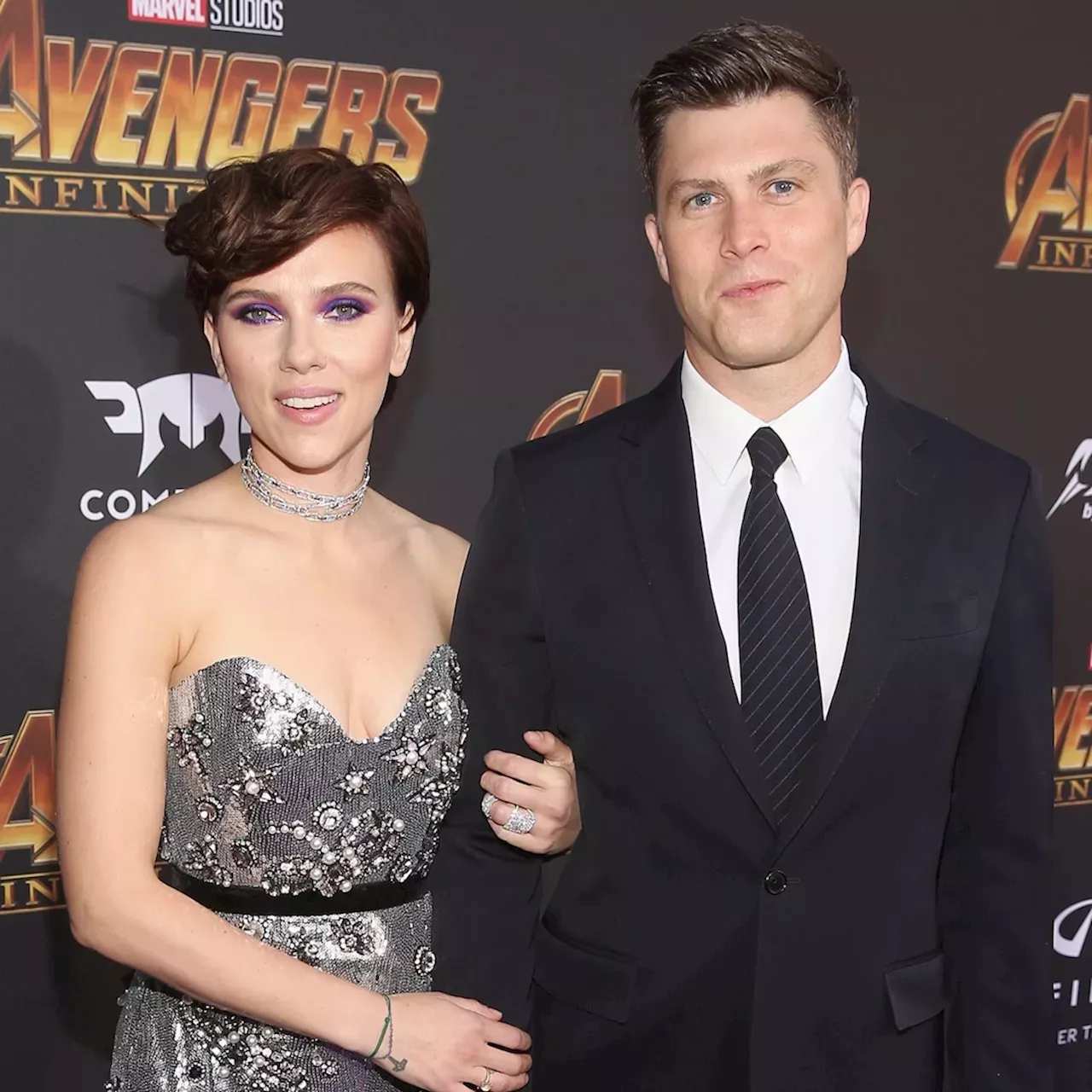 Scarlett Johansson and Colin Jost Put Their Chemistry on Display in Bloopers Clip