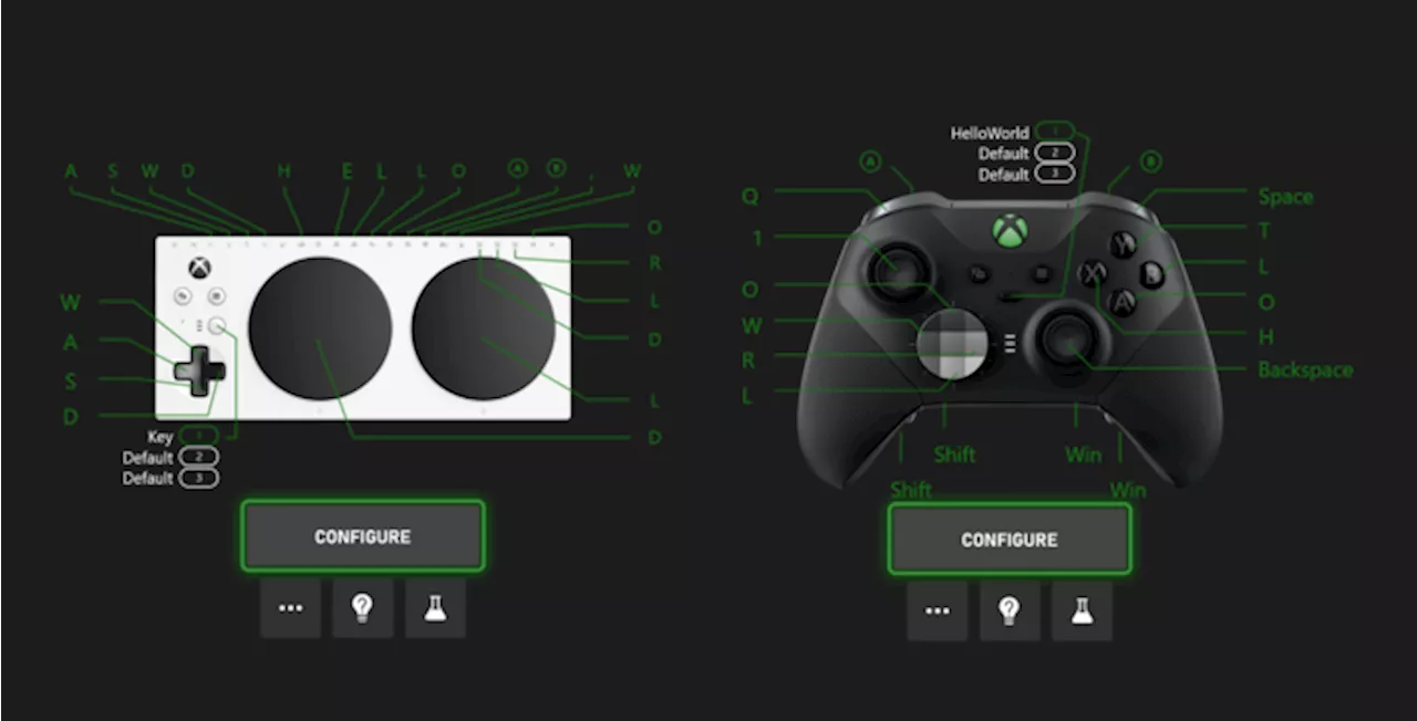 Microsoft’s keyboard mapping feature for Xbox controllers is here