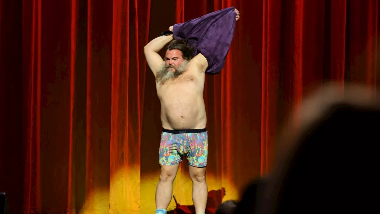 Jack Black Strips Down to His Boxers to Perform Taylor Swift's 'Anti-Hero' Onstage