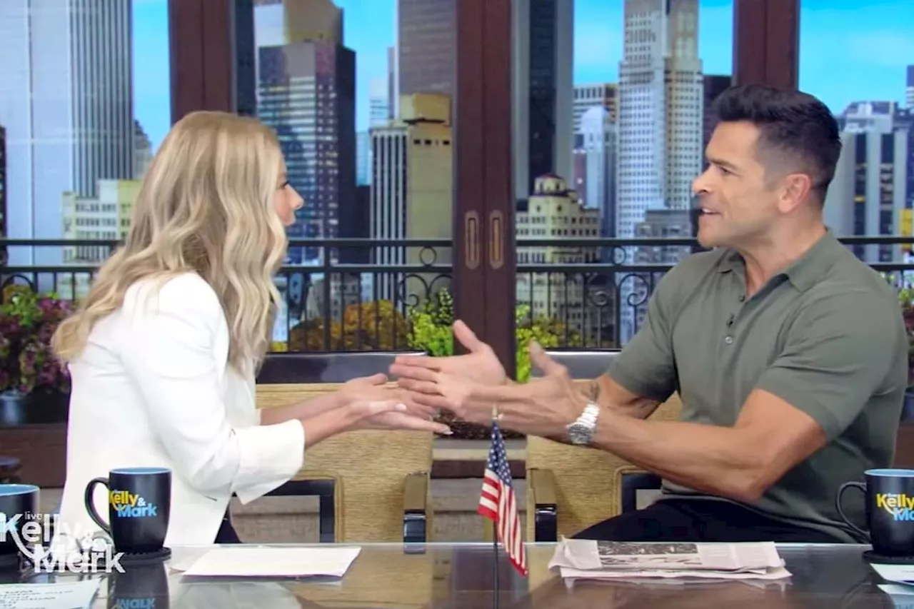 Kelly Ripa goes off on Mark Consuelos' bad driving, reveals he ripped couple's garage door off