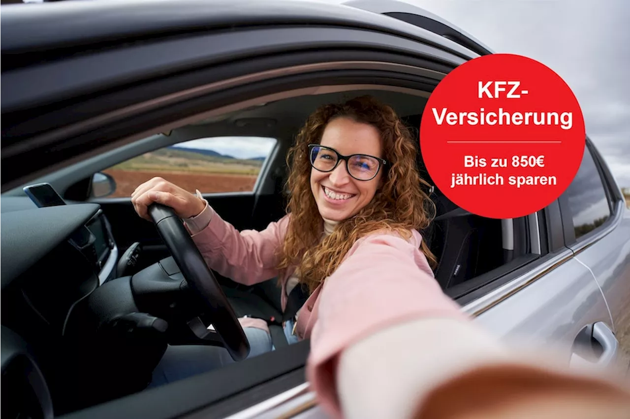 Bei KFZ-Versicherung bis zu 850 € pro Jahr sparen: Jetzt Anbieter vergleichen