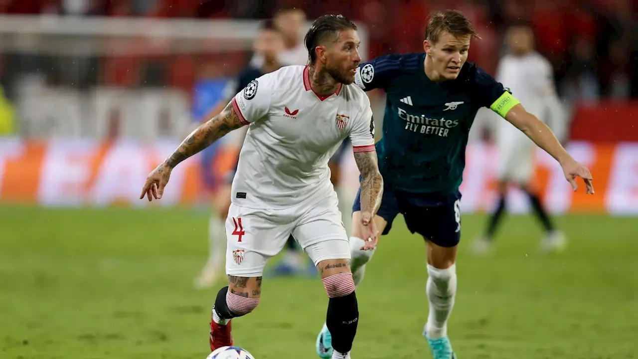 Arsenal sent Sevilla home ‘screwed’ as they ‘currently play best in Europe’, says Sergio Ramos