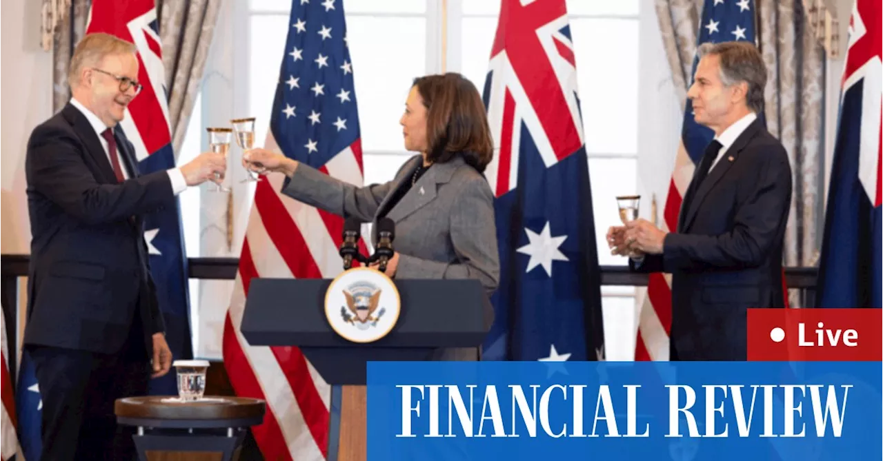 PM VISIT TO US LIVE UPDATES: “‘We see the world the same way’: Blinken praises Albanese”