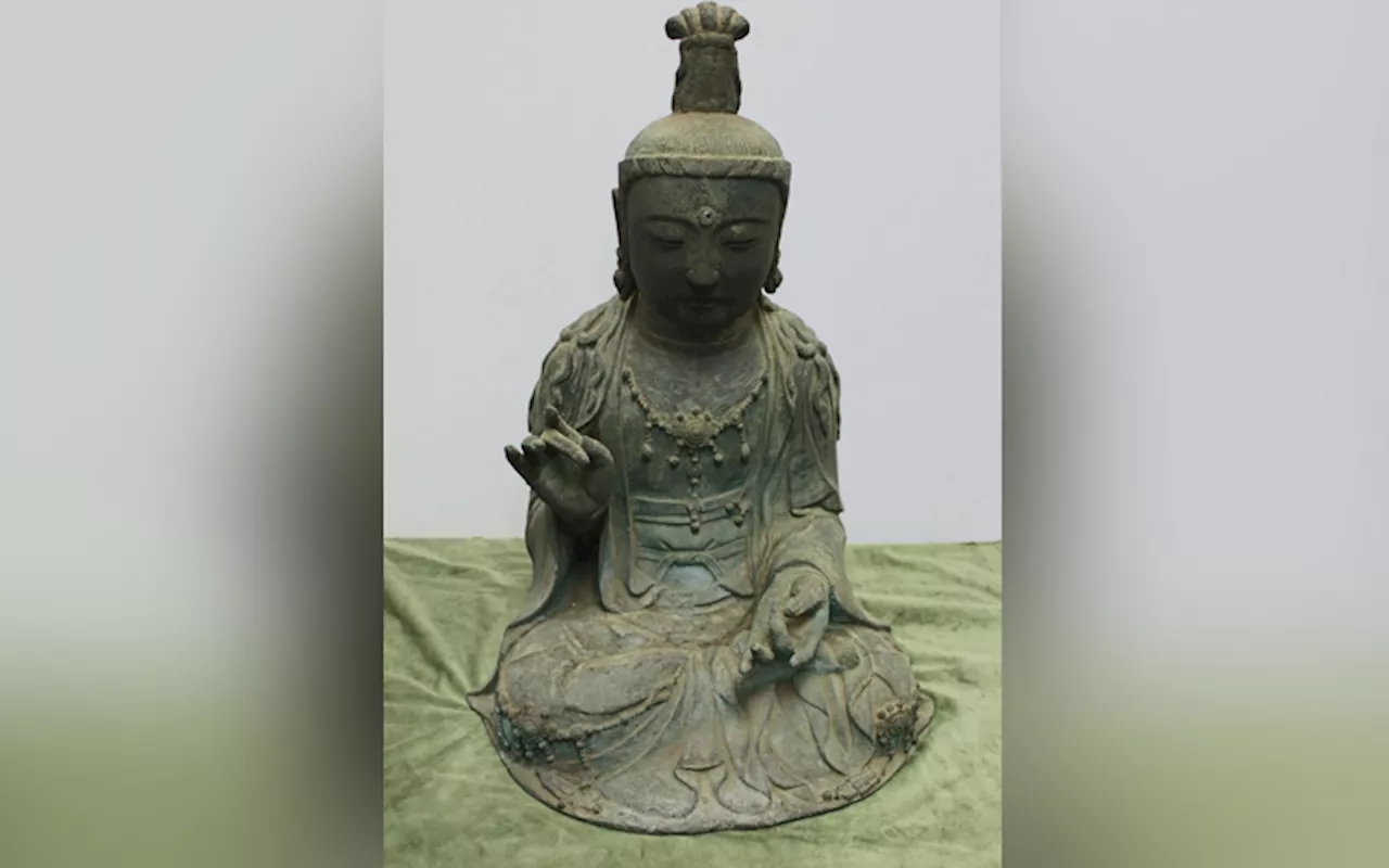 S. Korean court rejects temple’s claim to looted statue