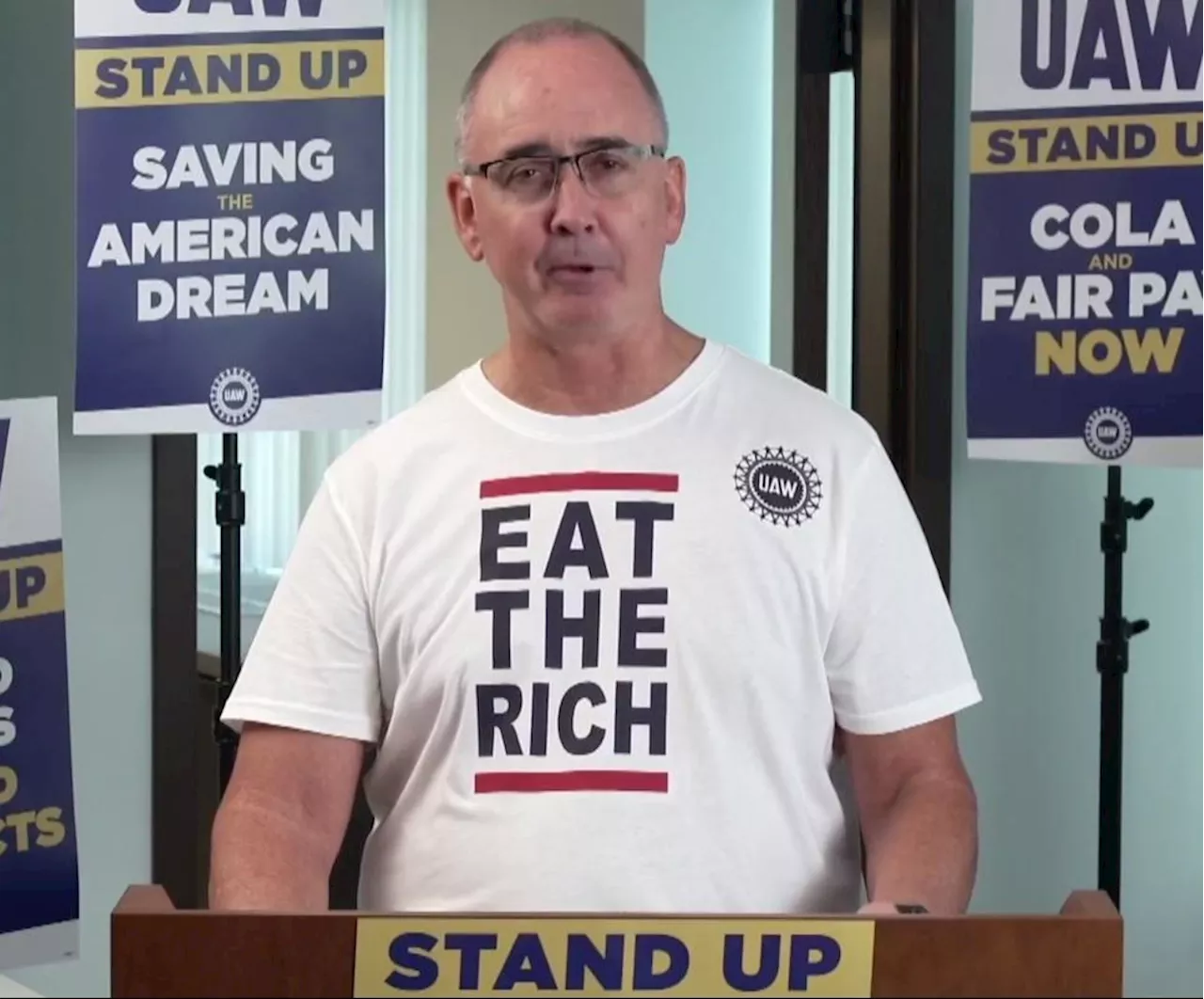 UAW’s Shawn Fain’s Brash Tactics Appear To Win, But Deal Not Done