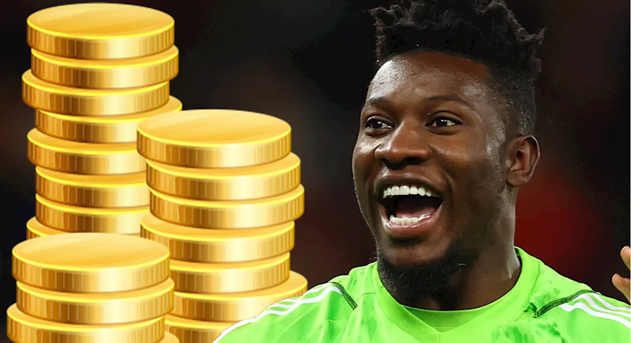 Så mycket fick Inter när de sålde André Onana till Manchester United