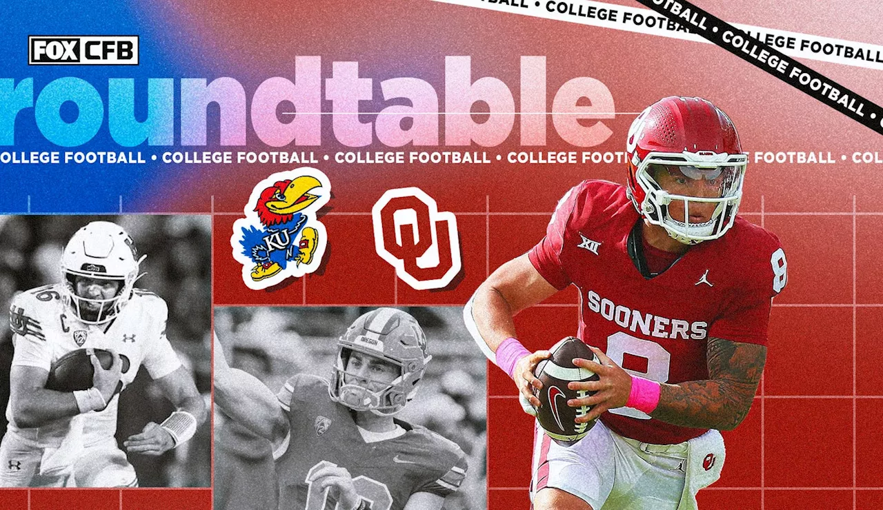 Oklahoma vs. Kansas, Oregon vs. Utah: What we're watching in Week 9