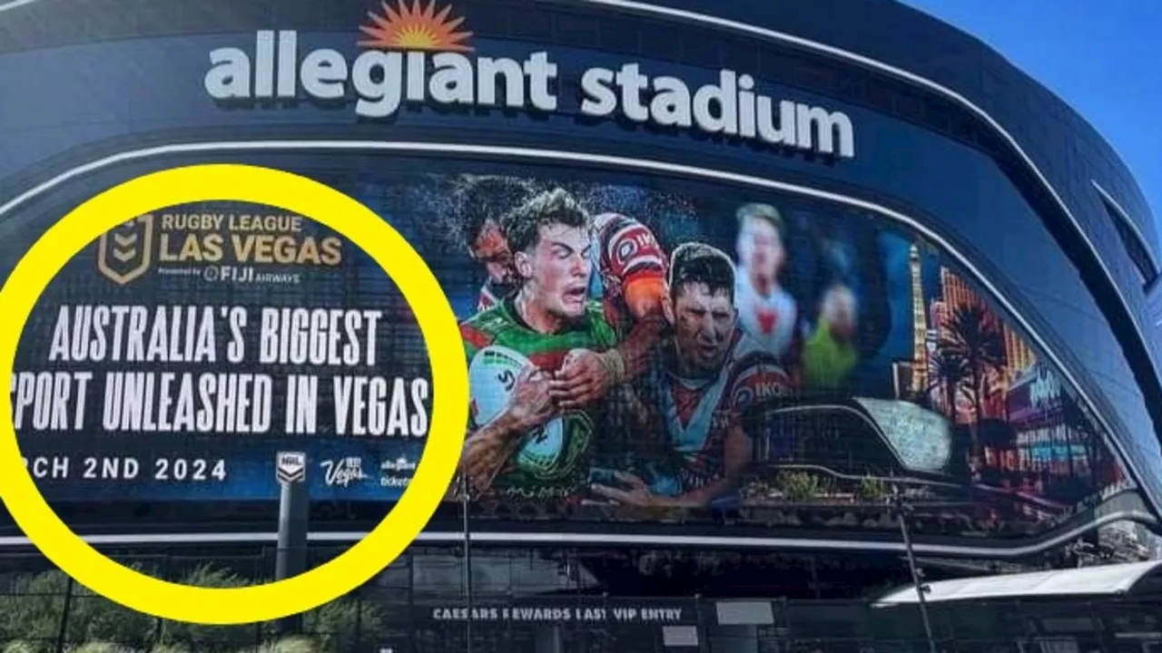 Why this NRL image has AFL seeing red as cheeky Vegas play ignites code war