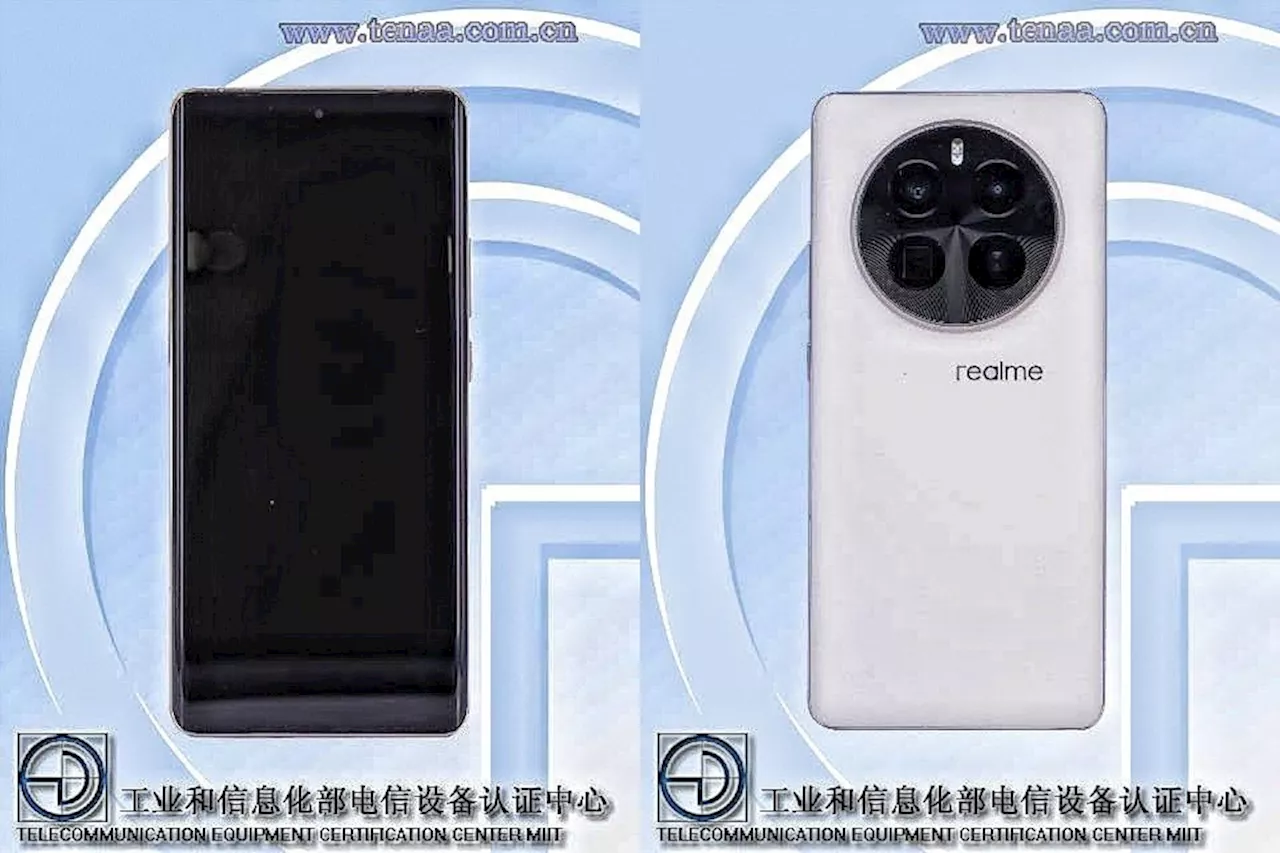 Realme GT 5 Pro design out via TENAA images