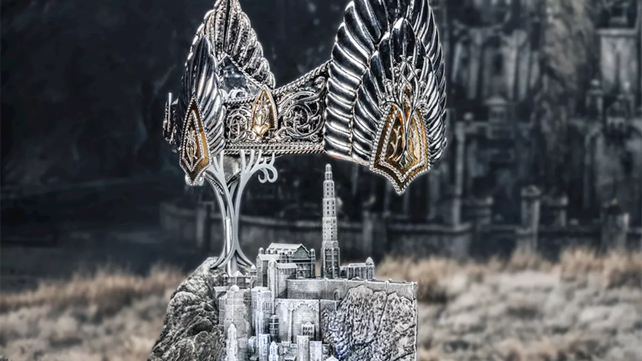 Life-Sized Crown of Gondor Comes With Significantly Less-Life-Sized Minas Tirith