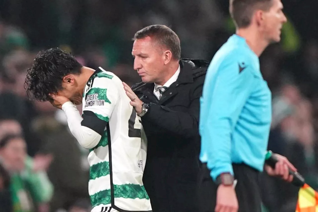 Celtic manager Brendan Rodgers reveals midfielder Reo Hatate's injury