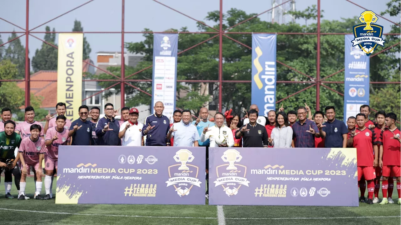 Wakil Ketua Umum PSSI Zainudin Amali Buka Media Cup 2023