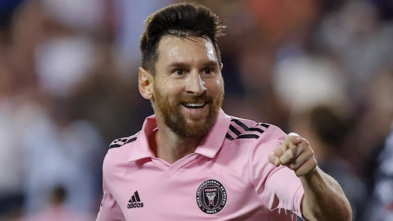 Lionel Messi nominated for MLS award despite only playing six times for Inter Miami