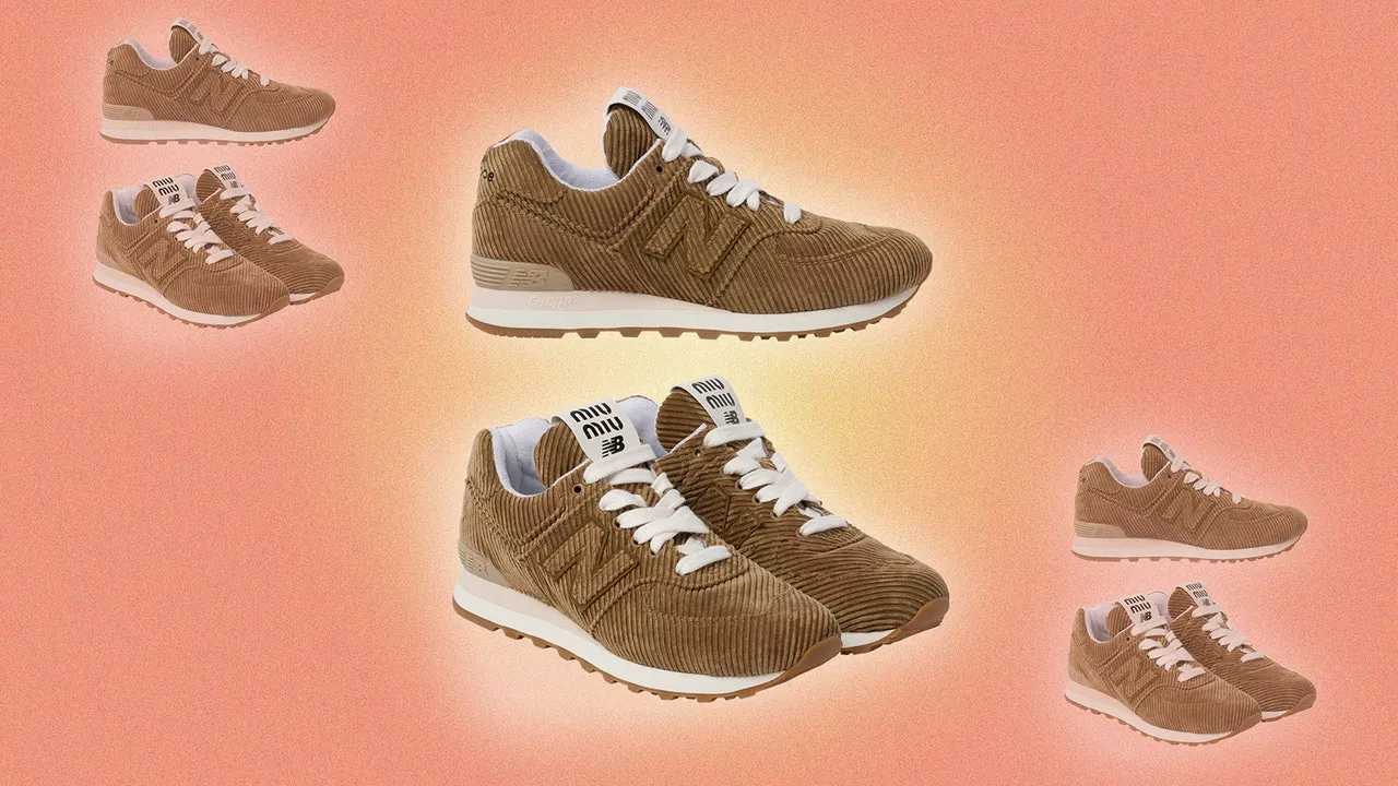 Ces New Balance signées Miu Miu sont de véritables pantoufles (à près de 1000 euros)