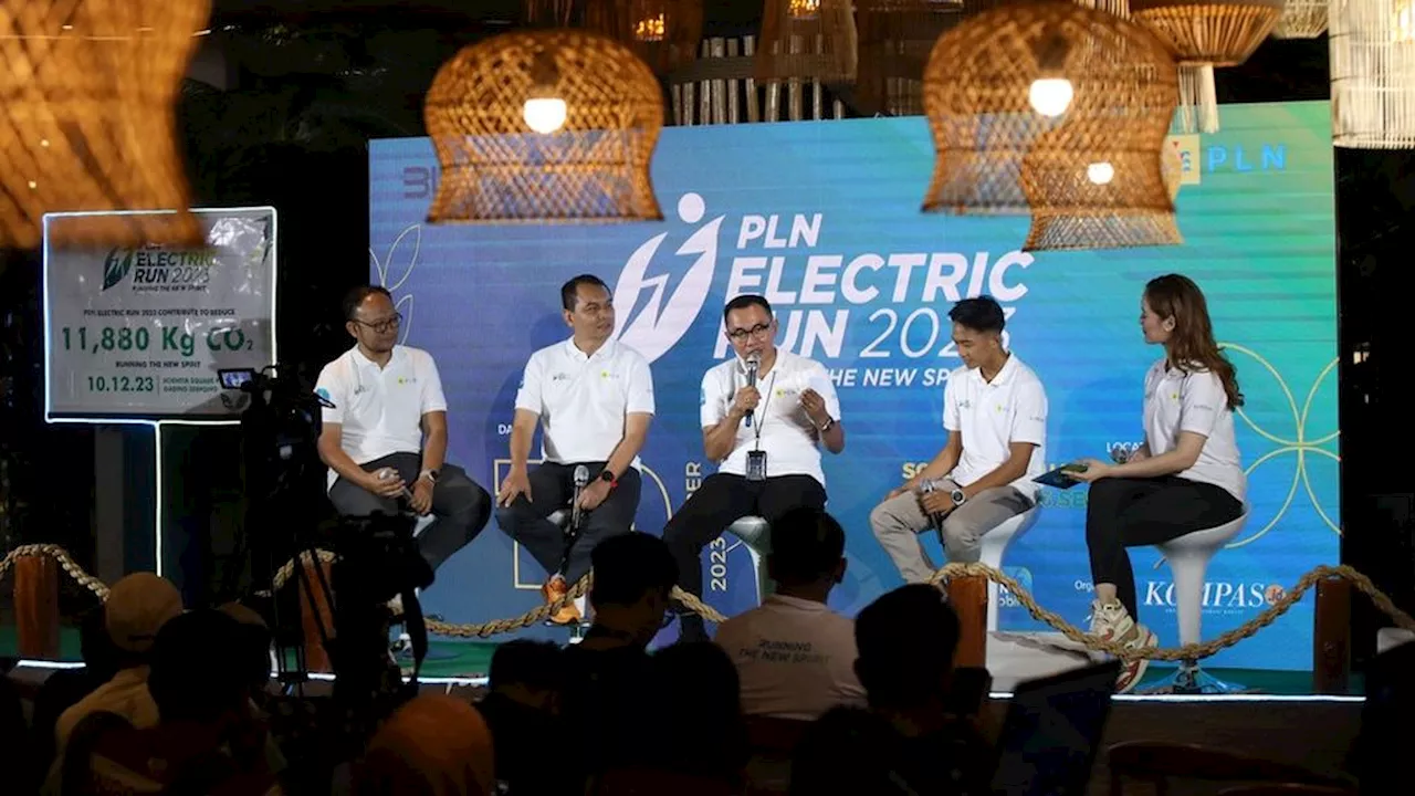 Berlari sambil Merawat Bumi di PLN Electric Run 2023