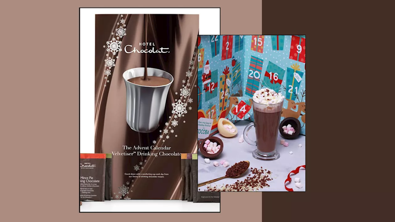 5 Best hot chocolate advent calendars for a chocoholic - from Hotel Chocolat Velvetiser Advent to John Lewis & Amazon