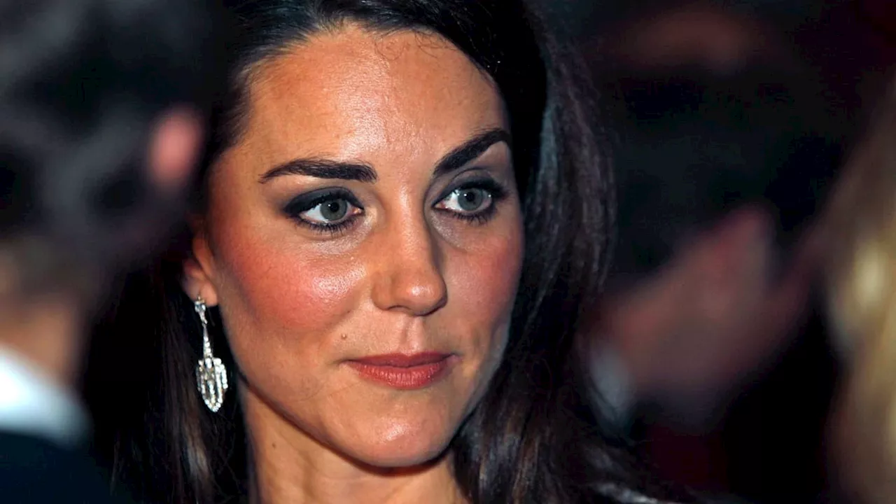 Princess Kate's heavy gothic eyeliner for royal party is worlds away from her everyday makeup