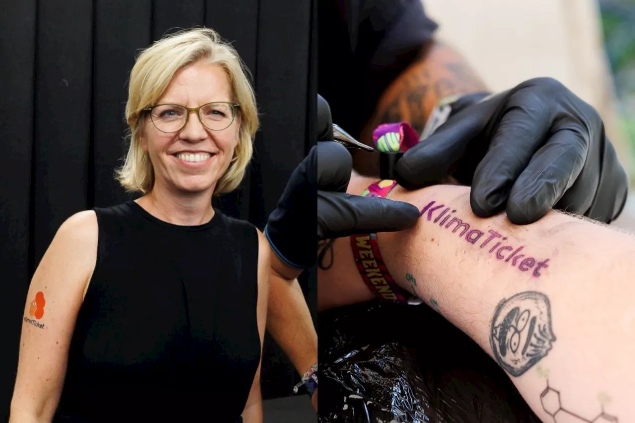 Grüne Ministerin gibt 23.000 Euro für Klima-Tattoos aus