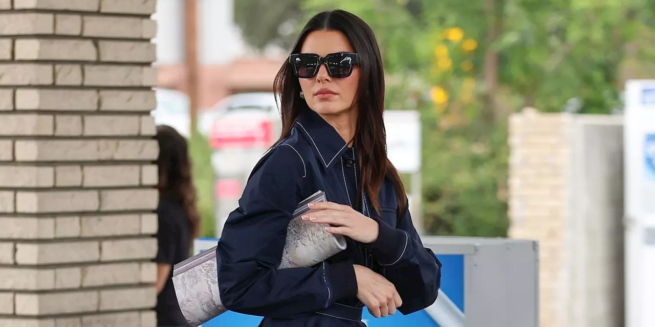 Kendall Jenner Pumps Her Gas in $10K Bottega Veneta Boots