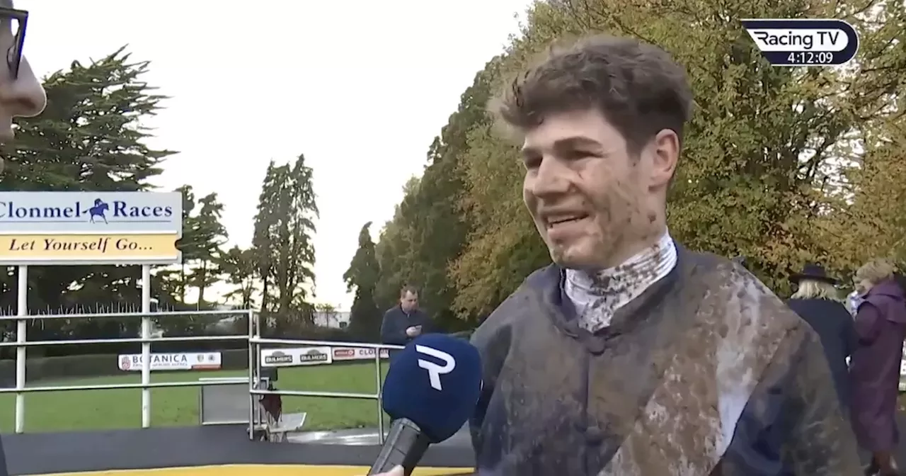 Son of legendary Gold Cup winning jockey rides his first winner at Clonmel