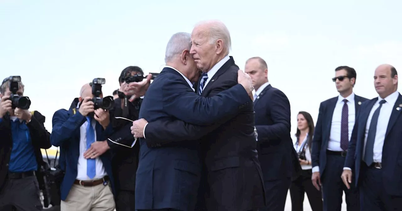 As Israel-Hamas war escalates, dangers of Biden’s embrace become more apparent