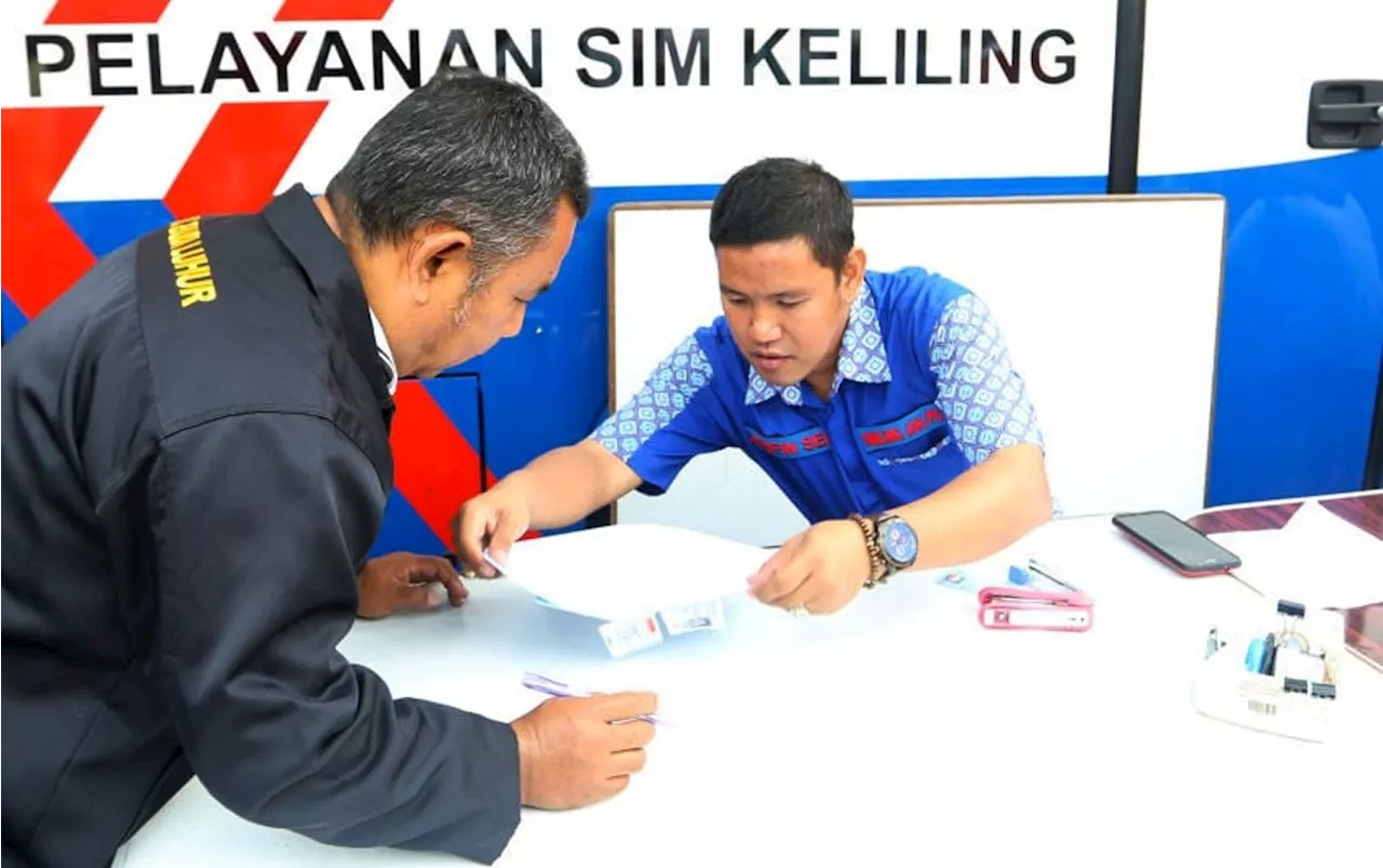 5 Gerai Layanan SIM Keliling di Jakarta, 26 Oktober 2023