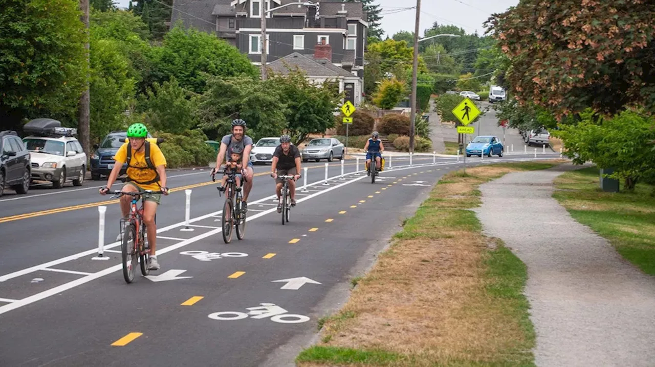 Seattle to improve bicyclist safety by paving over railroad tracks under Ballard Bridge