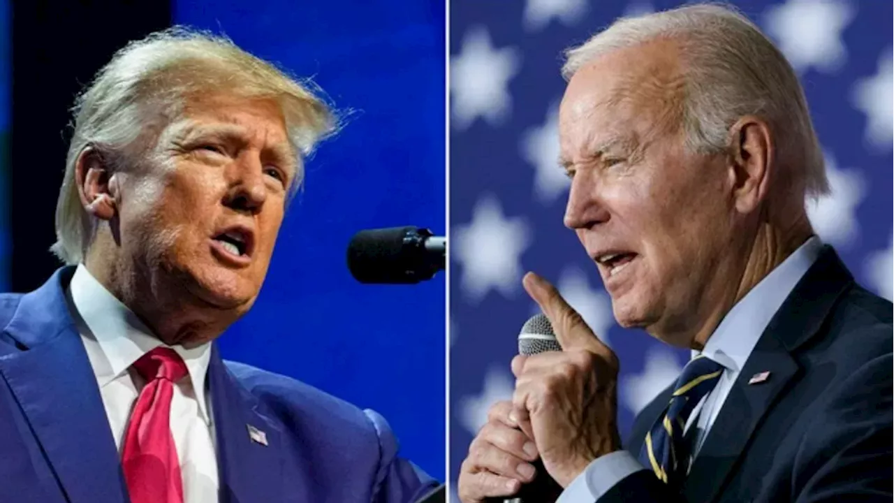 Biden, Trump tied in 'razor-thin margins' among voters in three swing states, poll shows