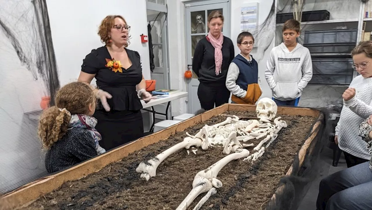 Au musée archéologique de Villeneuve-sur-Lot, les jeunes enquêtent sur de bien étranges trouvailles