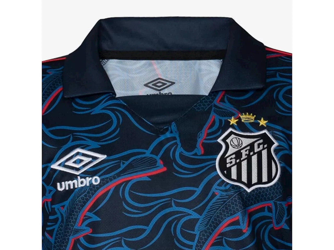 Santos anuncia terceira camisa em homenagem ao Japão; Veja fotos