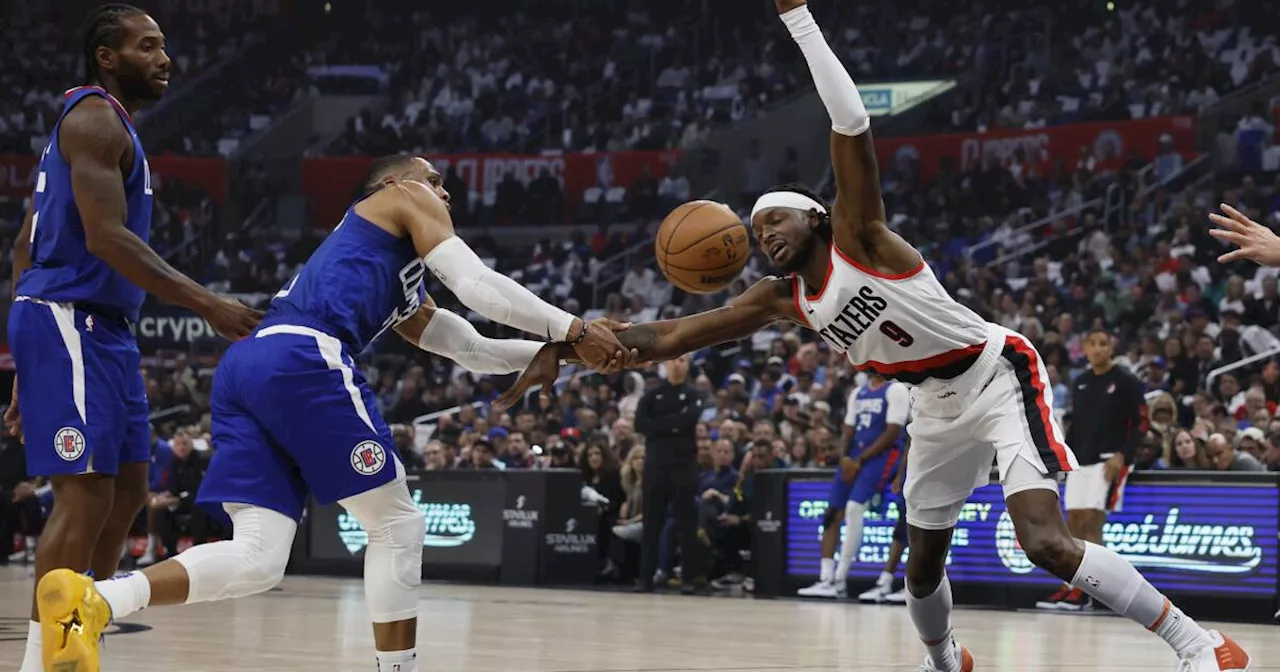 The Sports Report: Clippers rout Trail Blazers in season opener