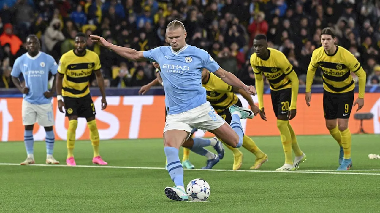 Cetak 2 Gol ke Gawang Young Boys, Erling Haaland Pecahkan Rekor Liga Champions