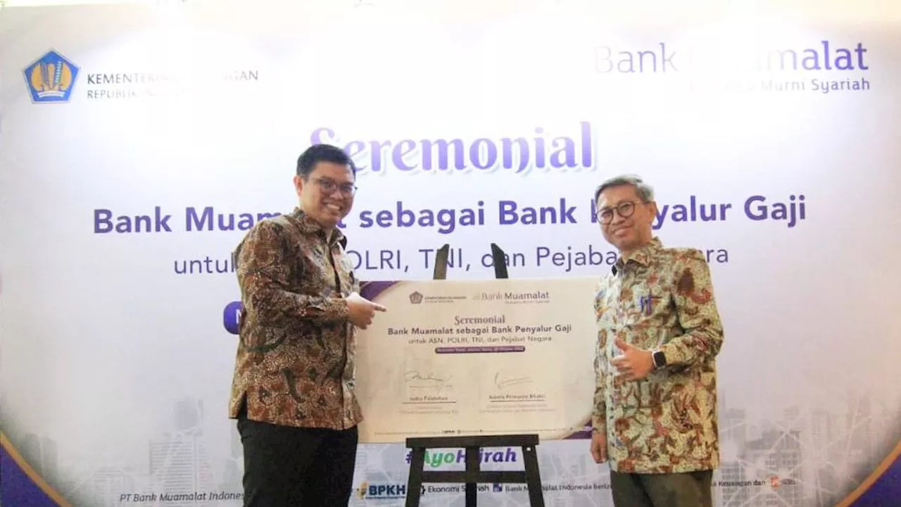 Ditunjuk Jadi Bank Penyalur Gaji ASN, Bank Muamalat Bebaskan Biaya Layanan