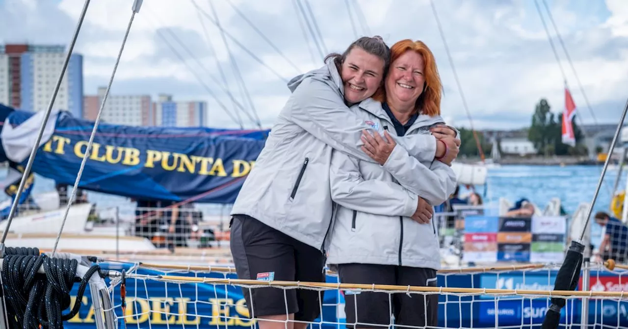 Mother and daughter from Cumbria enter gruelling round-the-world yacht race