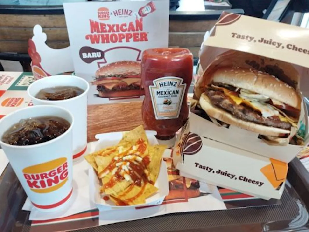 Heinz Mexican Whopper: Paduan Rasa Dalam Satu Gigitan