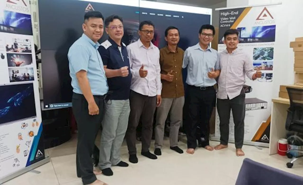 Prospek Vinet Bawa Teknologi Video Wall Terbaru di Indocomtech 2023