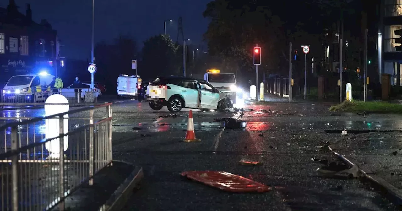 LIVE: Road blocked at busy junction as police respond to crash