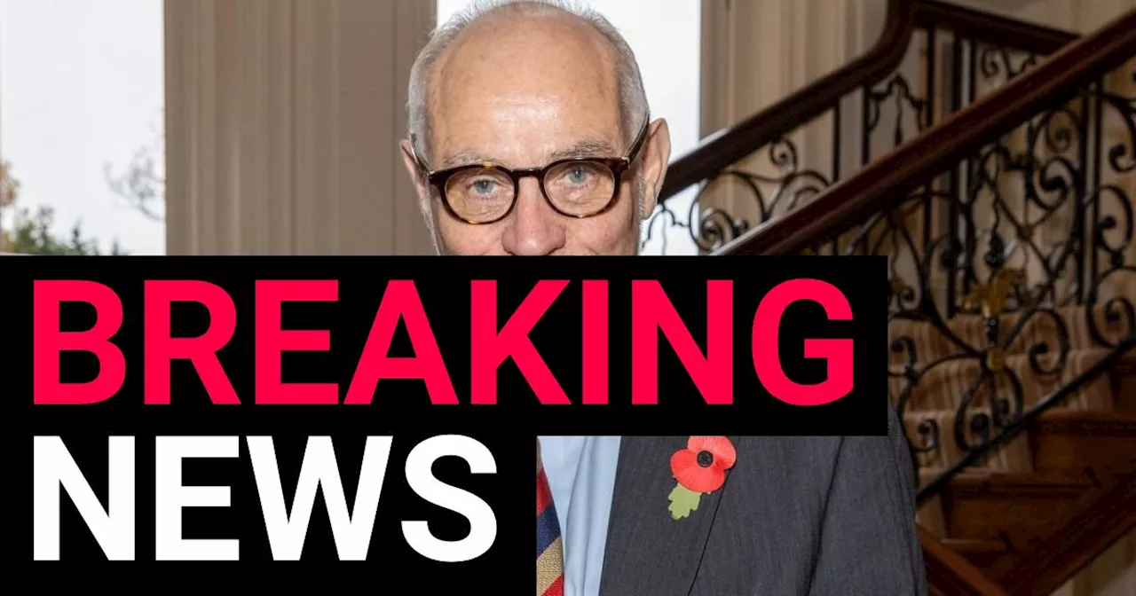 Crispin Blunt: Tory MP arrested on suspicion of rape