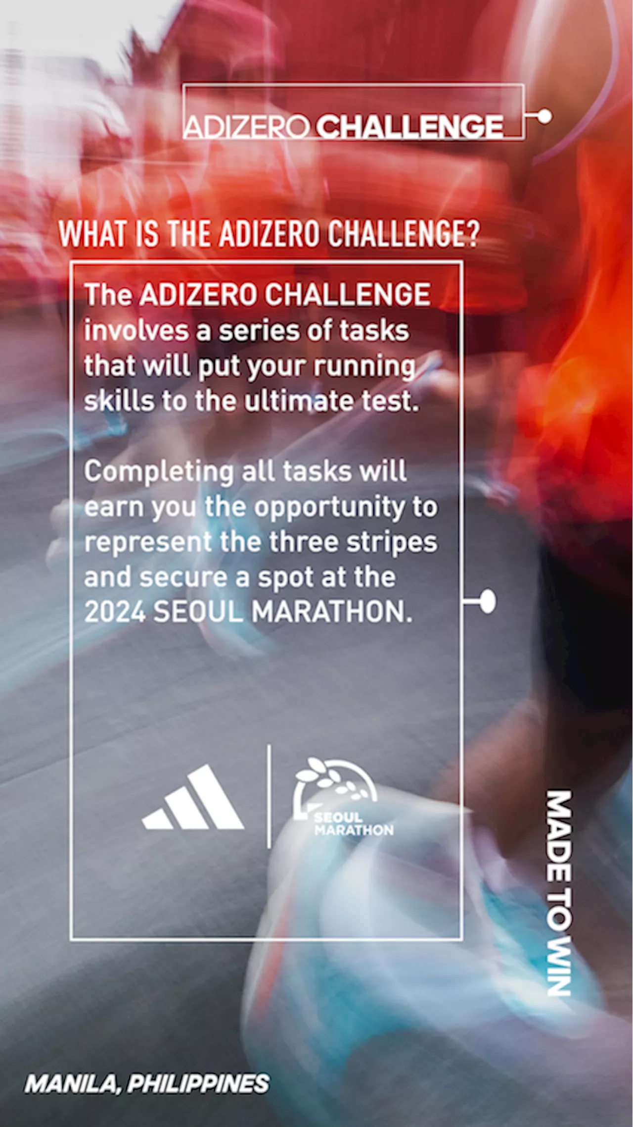 Join adiClub’s Adizero Challenge for chance to win race kits to international marathons in 2024