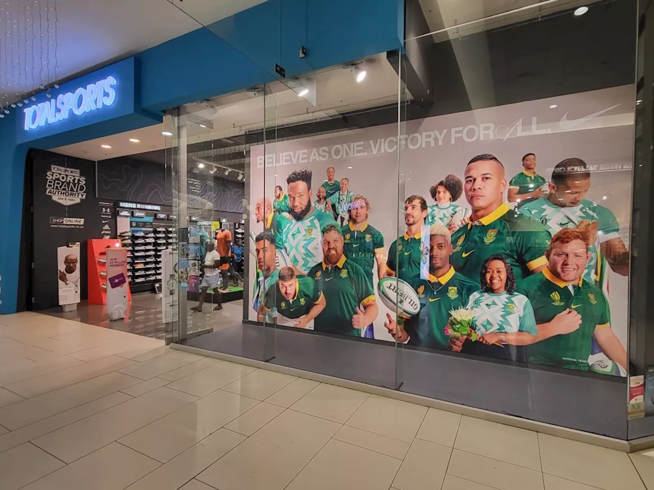 Good luck finding the official Springbok jersey ahead of RWC final