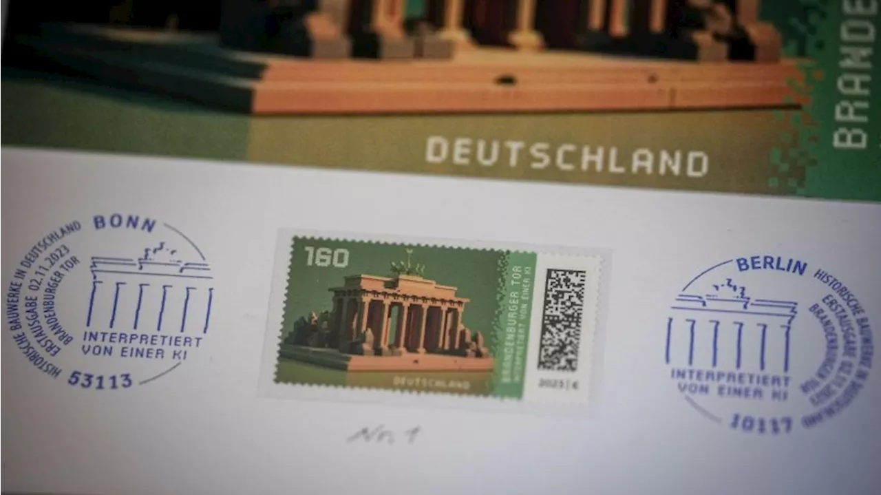 Post stellt Deutschlands erste Krypto-Briefmarke vor